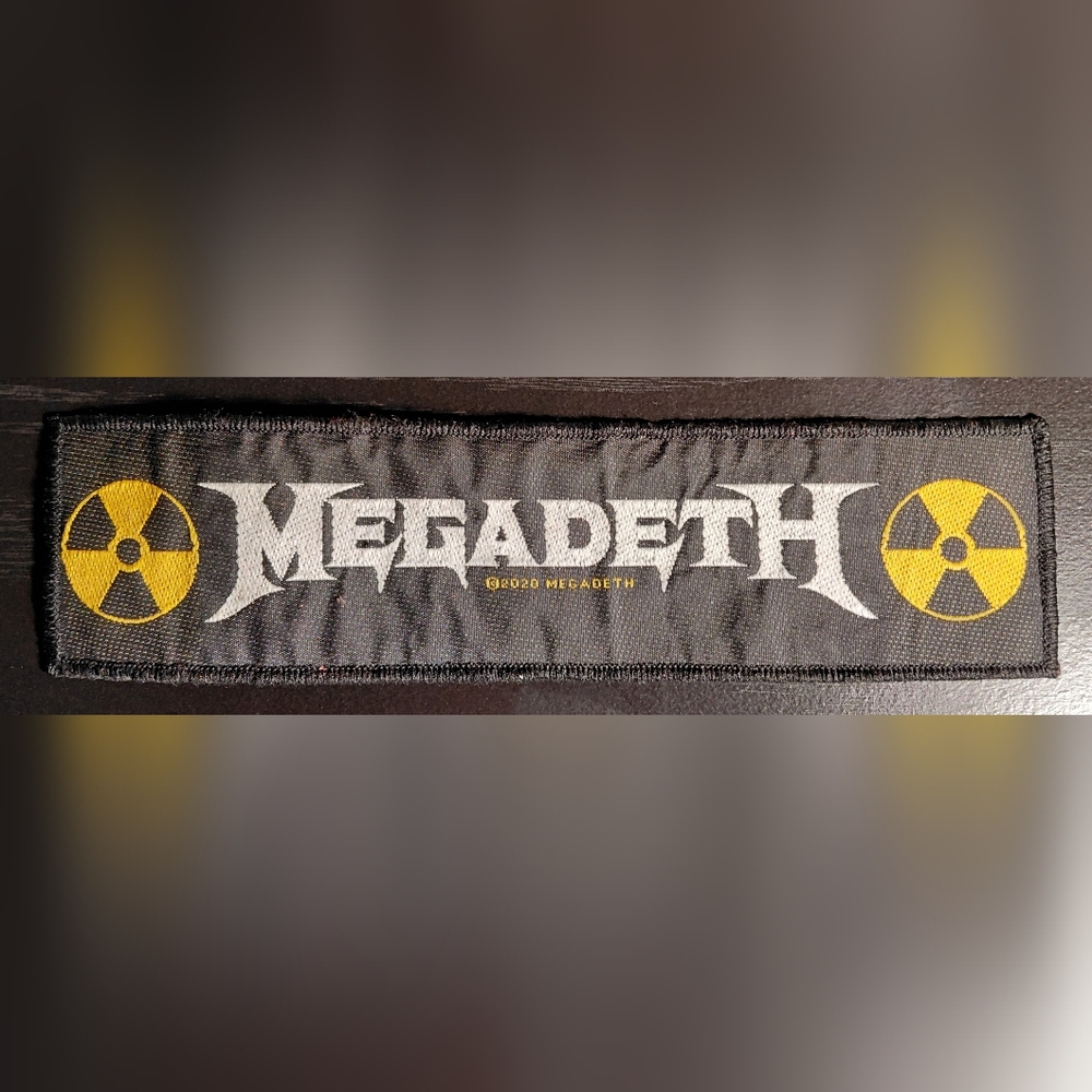 Megadeth Patch For Battle jackets. Fair condition!